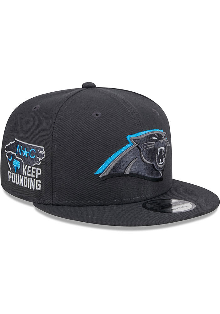 Carolina Panthers New Era GRAPHITE 2024 NFL Draft 9FIFTY