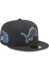 Main image for New Era Detroit Lions Mens Grey 2024 NFL Draft 59FIFTY Fitted Hat