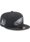 Main image for New Era Philadelphia Eagles Mens Grey 2024 NFL Draft 59FIFTY Fitted Hat