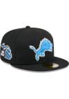 Main image for New Era Detroit Lions Mens Black 2024 NFL Draft 59FIFTY Fitted Hat