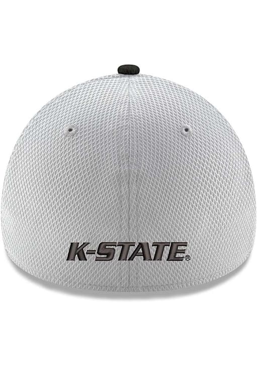 K-State Wildcats New Era WHITE 2T Black Powercat Diamond Era