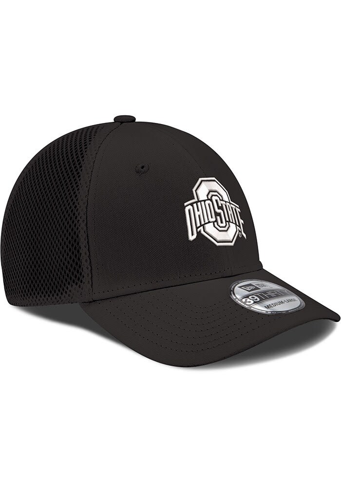 Ohio State Buckeyes New Era BLACK White Primary Logo Black