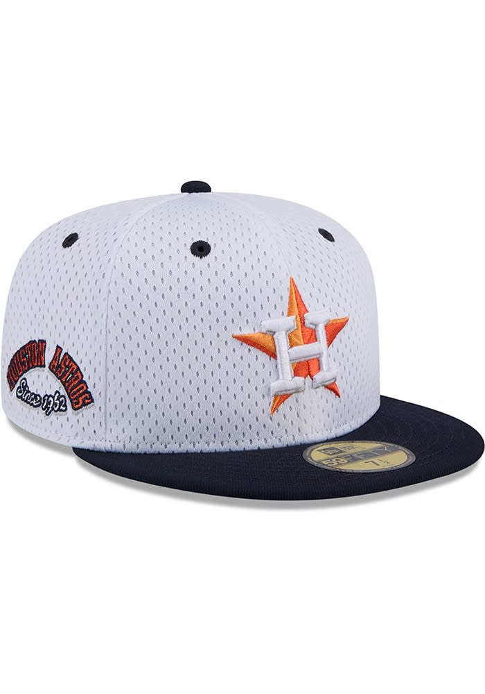 All white astros hat best sale