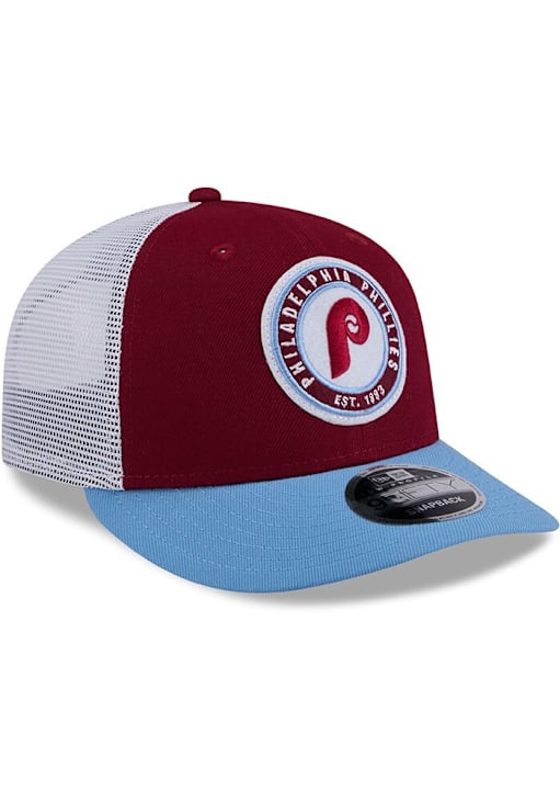 New Era Philadelphia Phillies Throwback 3T Circular Trucker LP