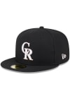 Main image for New Era Colorado Rockies Mens Black 2024 Mothers Day 59FIFTY Fitted Hat