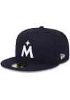 Main image for New Era Minnesota Twins Mens Navy Blue 2024 Mothers Day 59FIFTY Fitted Hat