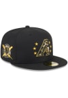 Main image for New Era Arizona Diamondbacks Mens Black 2024 Armed Forces Day 59FIFTY Fitted Hat