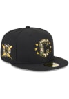 Main image for New Era Cleveland Guardians Mens Black 2024 Armed Forces Day 59FIFTY Fitted Hat