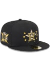 Main image for New Era Houston Astros Mens Black 2024 Armed Forces Day 59FIFTY Fitted Hat