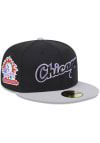Main image for New Era Chicago White Sox Mens Black Retro Spring Training SP 59FIFTY Fitted Hat