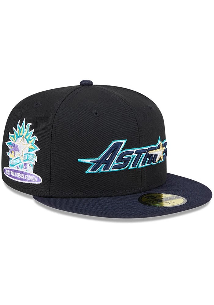 Houston Astros Mens Retro Spring Training SP 59FIFTY BLACK