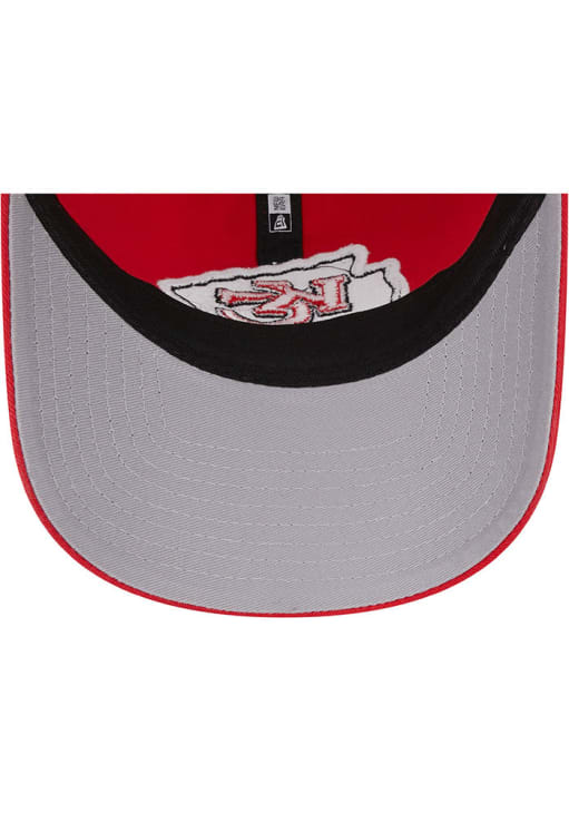 New Era Kansas City Chiefs Game Day Super Side Patch Trucker 9TWENTY Adjustable Hat - Red