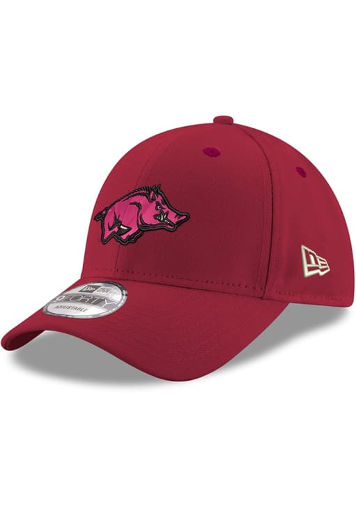 Arkansas Razorbacks JR 9FORTY MAROON New Era Youth Adjustable Hat