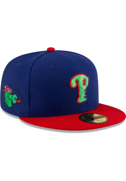 New Era Philadelphia Phillies Mens Red Mascot 59FIFTY Fitted Hat