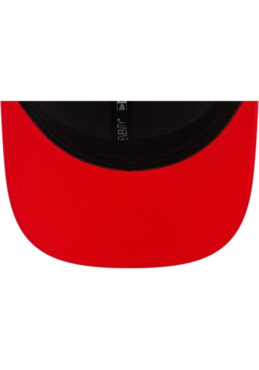 New Era Kansas City Chiefs Silicone 9SEVENTY Stretch Snap Trucker Adjustable Hat - Red