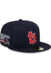 Main image for New Era St Louis Cardinals Mens Blue Big League Chew 59FIFTY Fitted Hat