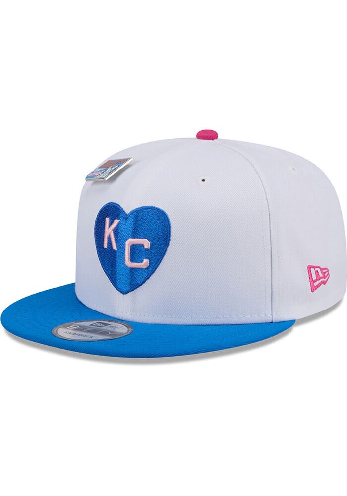Kansas City Monarchs New Era WHITE Big League Chew 9FIFTY Snapback