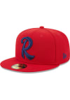 Main image for New Era Reading Fightin Phils Mens Red 2024 Authentic Collection 59FIFTY Fitted Hat