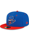 Main image for New Era Lehigh Valley Ironpigs Mens Blue 2024 Copa 59FIFTY Fitted Hat