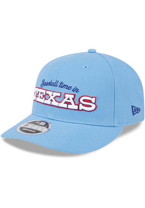 New Era Texas Rangers LIGHT BLUE 2024 MLB All-Star Game Fan Flag - Main Image