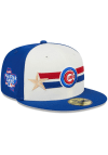 Main image for New Era Chicago Cubs Mens Blue 2024 All-Star Game Workout 59FIFTY Fitted Hat