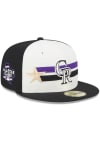 Main image for New Era Colorado Rockies Mens Black 2024 All-Star Game Workout 59FIFTY Fitted Hat