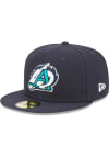 Main image for New Era Arkansas Travelers Mens Navy Blue 2024 Theme Night AC 59FIFTY Fitted Hat