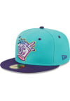 Main image for New Era Louisville Bats Mens Green 2024 Theme Night AC 59FIFTY Fitted Hat