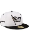 Main image for New Era Indianapolis Indians Mens White 2024 Theme Night AC 59FIFTY Fitted Hat