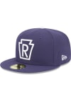 Main image for New Era Reading Fightin Phils Mens Navy Blue 2024 Theme Night AC 59FIFTY Fitted Hat