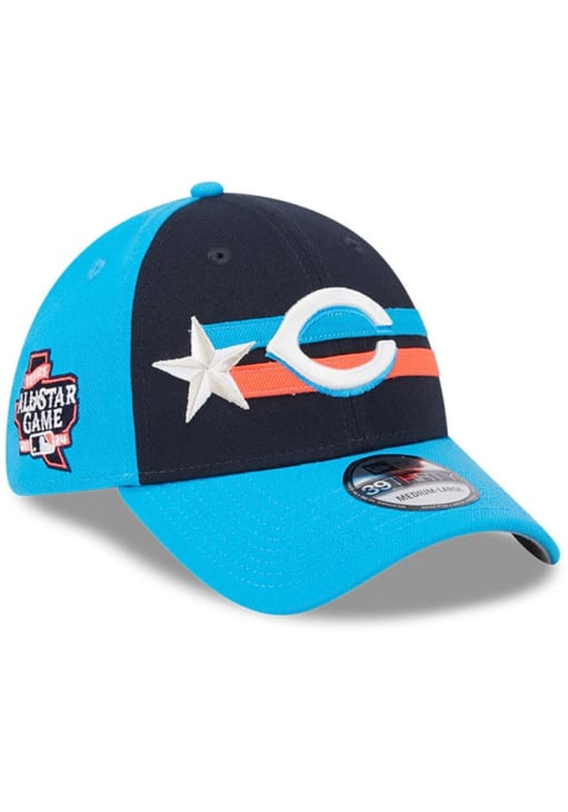 Cincinnati Reds 2024 All-Star Game 39THIRTY Blue New Era Flex Hat