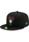 Main image for New Era Arizona Diamondbacks Mens Black AC Alt 2020 59FIFTY Fitted Hat
