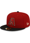 Main image for New Era Arizona Diamondbacks Mens Red AC Alt 3 2022 JR 59FIFTY Fitted Hat