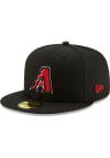 Main image for New Era Arizona Diamondbacks Mens Black AC Game 2020 59FIFTY Fitted Hat