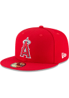 Main image for New Era Los Angeles Angels Mens Red AC Game 59FIFTY Fitted Hat