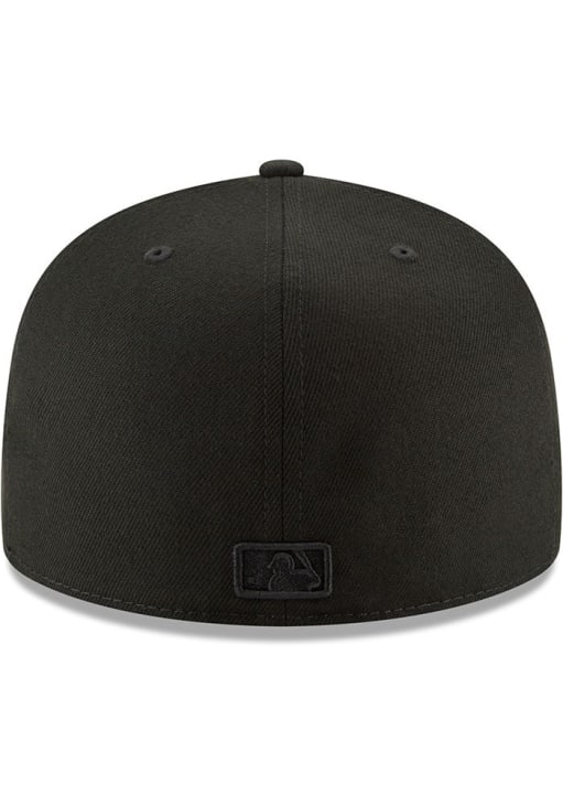 New Era Seattle Mariners Mens Black Basic 59FIFTY Fitted Hat