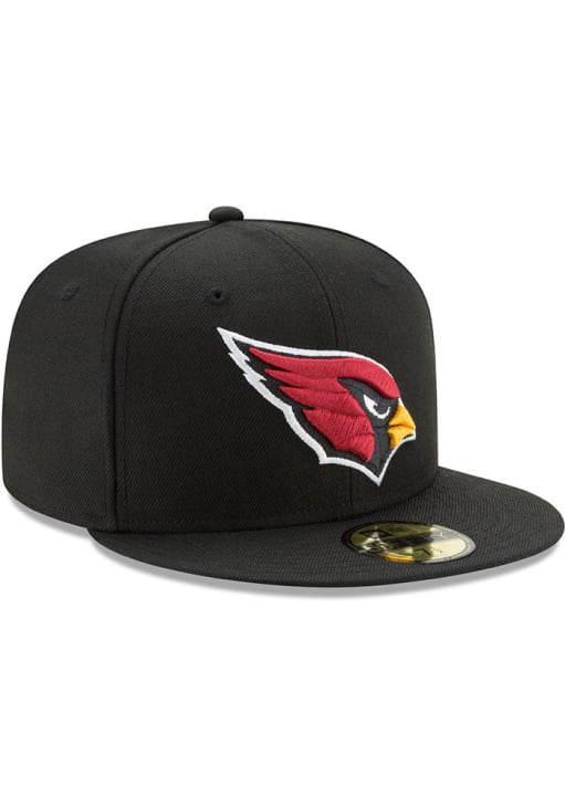 New Era Arizona Cardinals Mens Black Basic 59FIFTY Fitted Hat
