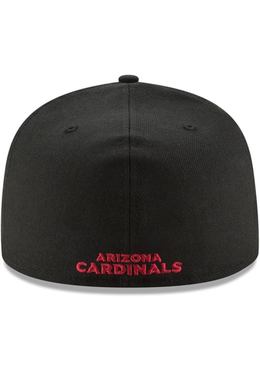 New Era Arizona Cardinals Mens Black Basic 59FIFTY Fitted Hat