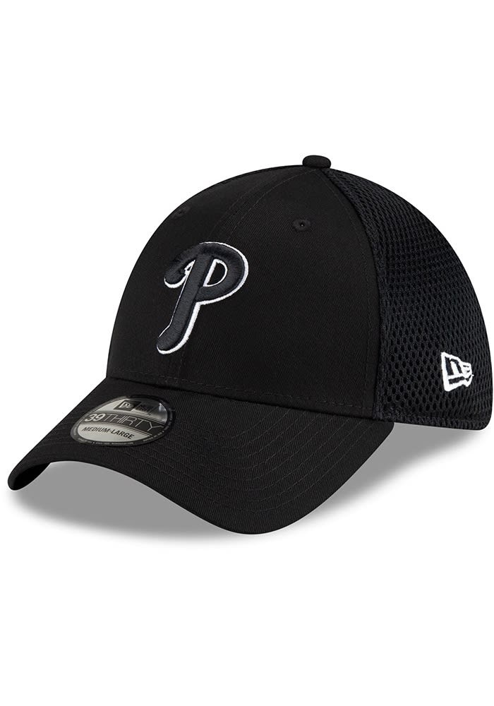 Philadelphia Phillies Mens Black and White Logo 39THIRTY