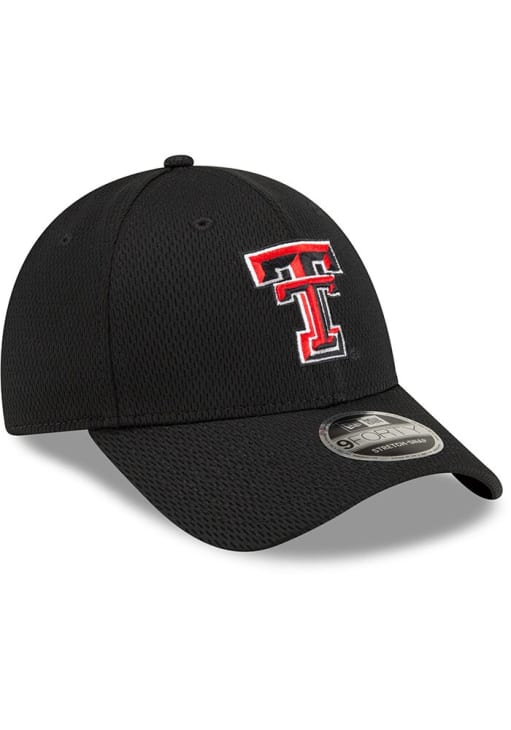 New Era Texas Tech Red Raiders Strech Snap 9FORTY Adjustable Hat - Black