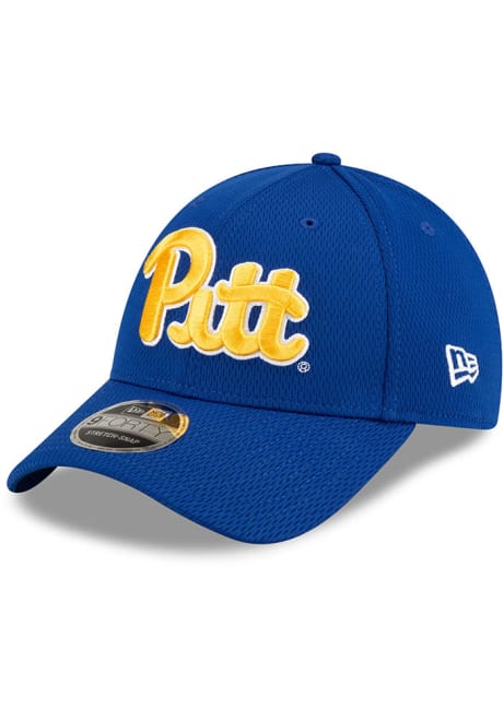 New Era Blue Pitt Panthers Strech Snap 9FORTY Adjustable Hat