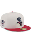 Main image for New Era Chicago White Sox Mens White 2024 4th of July 59FIFTY Fitted Hat