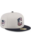 Main image for New Era Cleveland Guardians Mens White 2024 4th of July 59FIFTY Fitted Hat