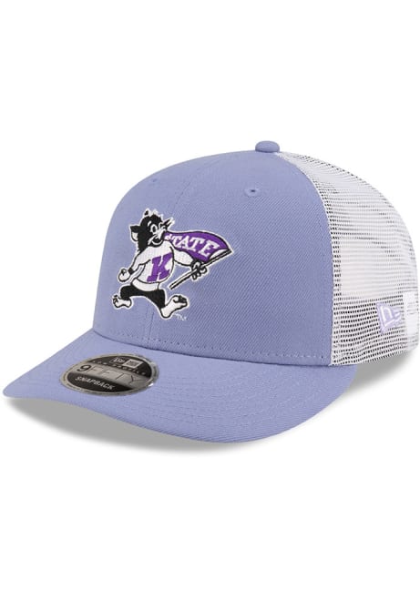 K-State Wildcats New Era LP9FIFTY Mens Snapback - Lavender