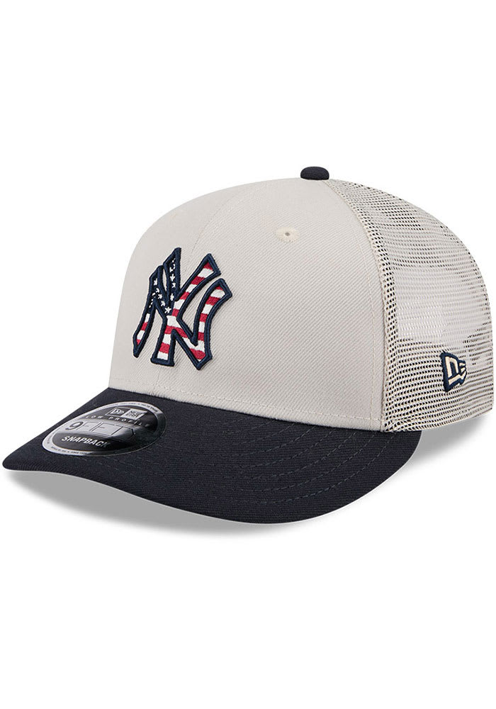 New Era New York Yankees CREAM 2024 4th of July Low Profile