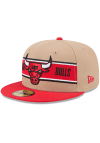 Main image for New Era Chicago Bulls Mens Brown 2024 NBA Draft 59FIFTY Fitted Hat