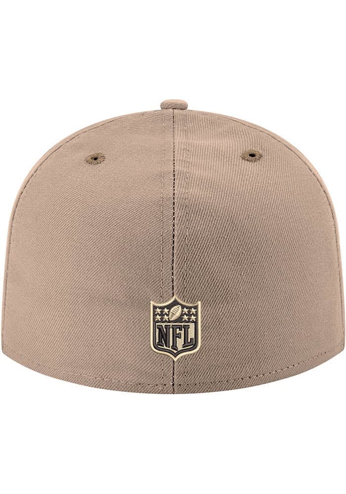 Detroit Lions Mens 2T 59FIFTY CAMEL New Era Fitted Hat