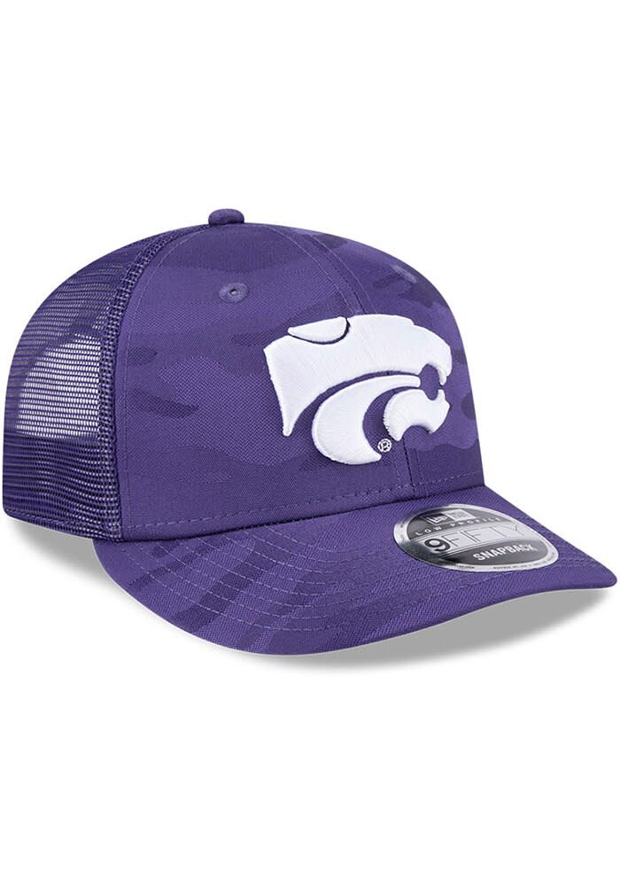 New Era PURPLE K-State Wildcats Camo LP 9FIFTY Adjustable Hat