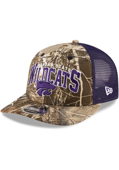 New Era Green K-State Wildcats Camo LP 9FIFTY Adjustable Hat