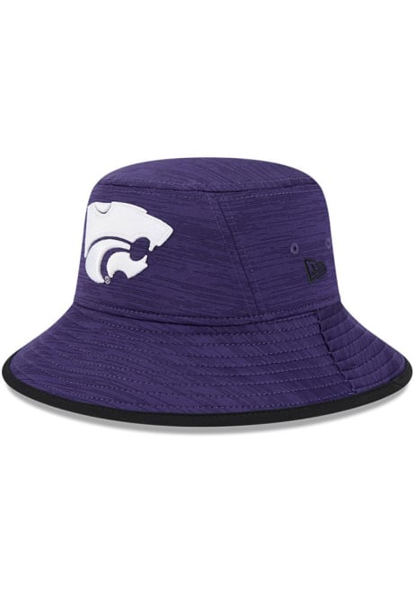 K-State Wildcats New Era Tech Mens Bucket Hat - Purple